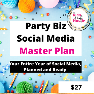 Party Biz Social Media Master Plan