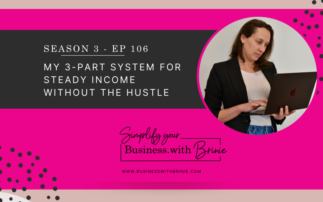 Making Business Simpler: My 3-Part System for Steady Income